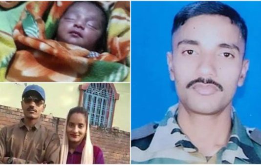 15 நாட்களுக்கு முன்னர் தான் அப்பா ஆனார்..! குழந்தை முகத்தை கூட பார்க்கவில்லை..! கதறி அழும் ராணுவ வீரரின் மனைவி..!