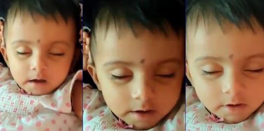 கோடிக்கணக்கான இதயங்களை வியப்பில் ஆழ்த்திய குட்டி தேவதை !! இதைவிட ஒரு தந்தைக்கு வேறு என்ன அழகிய வரம் வேண்டும் ??