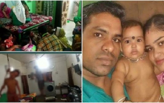 பச்சிளம் குழந்தையை தூக்கில் தொங்கவிட்ட இளம் தாய்!!