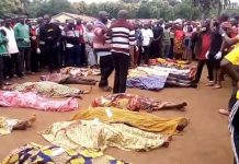 திருமண நாளில் பயங்கரம்! சுட்டுக் கொல்லப்பட்ட 18 விருந்தினர்கள்: மர்ம நபர்கள் வெறிச் செயல்!!