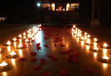 காதலைச் சொல்ல வீடு முழுவதும் மெழுகுவர்த்திகளை ஏற்றிய பிரித்தானியர்: காதலியை வீட்டுக்கு அழைத்துவந்தபோது கண்ட காட்சி!!