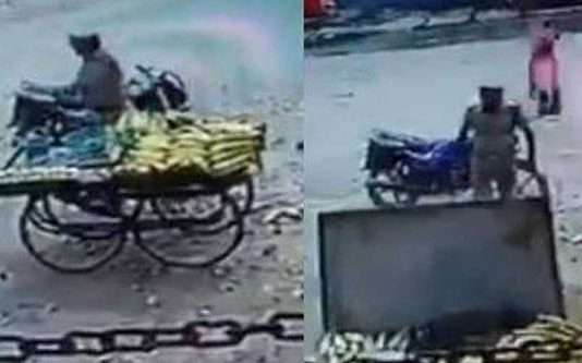 சோளம் விற்ற நபருக்கு நேர்ந்த கொடுமை… பொலிசாரின் அராஜகத்தால் கொந்தளிப்பில் மக்கள்!