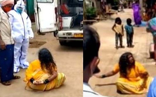 உறுதியான கொரோனா… காத்திருந்த ஆம்புலன்ஸ்! அடுத்த சில நிமிடங்களில் நடந்த ட்விஸ்ட்…!