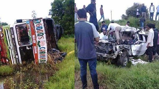 பிரசவத்திற்காக மருத்துவமனை செல்லும் வழியில் நடந்த துயரம் : கர்ப்பிணி உள்பட 7 பேர் பரிதாப ம ரணம்!!