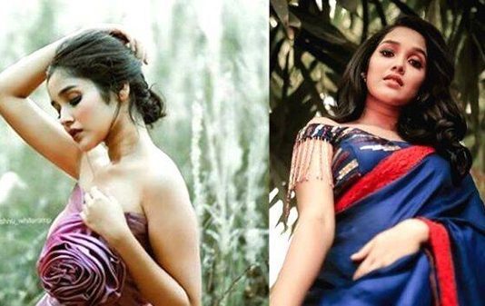 வெள்ளை நிற புடவையில் அஜித்தின் மகள் அனிகா… அழகை புகழ்ந்து தள்ளும் ரசிகர்கள்!!