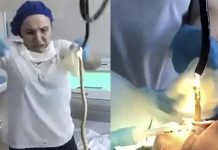 அயர்ந்து உறங்கிய இளம்பெண்ணின் தொண்டைக்குள் நுழைந்த உயிரினம்: வெளியே எடுத்தபோது அலறிய மருத்துவர்கள்!!