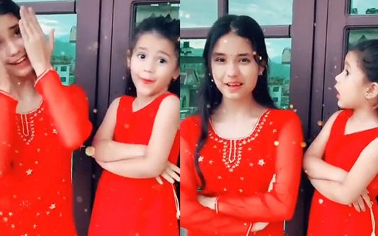மில்லியன் இதயங்களை கொள்ளை கொண்ட அழகிய தேவதையின் ரியக்சன்! என்ன ஒரு அழகுடா!!