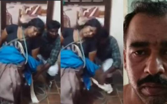 மனைவி மீது சந்தேகம்! வீட்டிற்குள் பூட்டி வைத்து கணவன் செய்த கொடூர செயல்..!