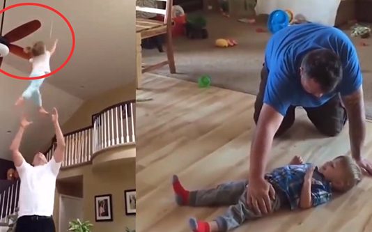 மகளுக்கு வந்த பேராபத்து நொடியில் ஹீரோவாக மாறிய தந்தை !!!