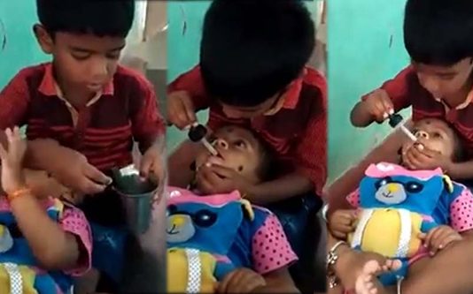 ஆயிரம் கோடிகள் கிடைத்தாலும் இந்த பாசம் கிடைக்குமா?… தங்கைக்கு தாயான அண்ணன்!!