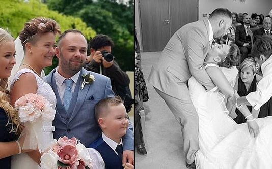 பிரித்தானியாவில் நடந்த மனதை கனக்கச் செய்த சம்பவம்! மணமேடை நோக்கி வந்த மணமகள் நிலைகுலைந்து விழுந்த துயரம்!!