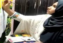 லண்டன் உணவகத்தில் 14 வயது இந்திய மாணவி வரைந்த ஓவியங்கள்! அதில் அப்படி என்ன இருக்கு தெரியுமா? வெளியான புகைப்படங்கள்..!