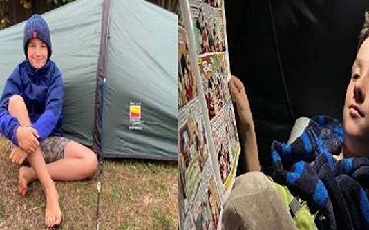 பக்கத்து வீட்டு தாத்தாவிற்காக 200 நாட்கள் 10 வயது சிறுவன் செய்த காரியம்!!