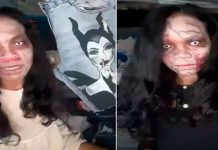 இறந்தவர்களின் உடைகளை அணிந்துகொண்டு ஜாம்பியாக மாறிய பெண்.. இணையத்தில் வைரல்!!