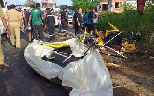 இந்தியாவில் இராணுவ விமானம் விழுந்து நொறுங்கி பயங்கர விபத்து!