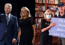 முதல் கணவருடன் விவாகரத்து! இரண்டாவதாக ஜோ பைடனை மணந்த ஜில் பைடன்.. கணவரின் வெற்றிக்கு பின்னர் அவரின் முதல் பதிவு !