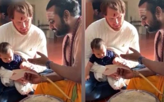 தமிழ் படிக்க ஆர்வம் காட்டும் வெள்ளைக்காரர்!