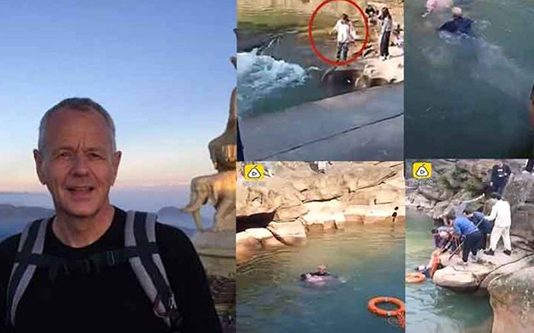 சீனாவில் ஹீரோவான……… இங்கிலாந்து தூதரக அதிகாரியின் துணிச்சல் செயல் !!