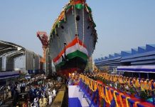 இந்தியாவின் முதல் தயாரிப்பு: அதி திறன்கொ ண் ட போ ர்க் கப் பல் நாட்டிற்கு அ ர் ப்ப ணிப்பு!!
