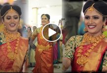 தேவதையை போல நடனமாடும் மணப்பெண் – வைரல் டான்ஸ் வீடியோ!