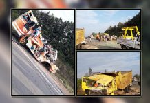 கர்நாடகாவில் சுற்றுலா வேனும் டிப்பர் லாரியும் நேருக்கு நேர் மோ தி கோ.ர வி.ப.த்து-11 பேர் ப லி!!