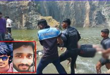 கல் குவாரியில் குளிக்கச் சென்ற இளைஞர்கள் : நே ர்ந்த வி ப ரீதம்!!