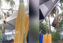 பிரபல நடிகை எடுத்த ரிஸ்க்… தீயாய் பரவும் காணொளியால் அதிர்ச்சியில் ரசிகர்கள்!!