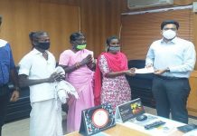 நாட்டுப்புற கலைஞர் தங்கராசுவுக்கு குடிசை மாற்று வாரியத்தில் வீடு; மகளுக்கு கலெக்டர் அலுவலகத்தில் பணி!- நெல்லை ஆட்சியர் காட்டிய அக்கறை!!