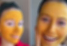 முகத்தை அழகுபடுத்துவதற்காக மஞ்சள் கலவையை பூசி வந்த பெண்ணின் முகமே மஞ்சள் நிறமாக மாறியதால் அதிர்ச்சி..!