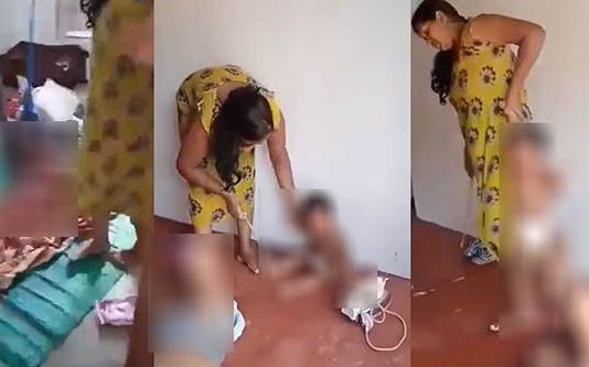 தாயின் மோ.ச.மான செயற்பாடு! ஒரு வயதுகூட நிரம்பாத கு ழந்தையை தா.க்.கும் கொ.டூ.ர ம்! திக் திக் காணொளி!!