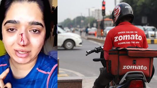 மூக்கில் கு த்திவிட்டு ஓடிய Zomato டெலிவரி பாய்; இ.ர.த்தம் சொட்ட சொட்ட வீடியோ வெளியிட்ட பெண்!