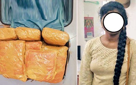 பெண்ணின் ஆடைக்குள் பொக்கிஷம்! பரிசோதித்து பார்த்து தலை சுற்றிப் போன விமான நிலைய அ திகாரிகள்! நடந்த ப கீர் பி ன்னணி !!