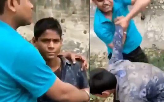 கோவிலுக்குள் சென்று தண்ணீர் கு டித்த முஸ்லிம் சிறுவனுக்கு நேர்ந்த அ வலம் ! திக் திக் காணொளி!!