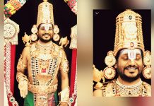 ச.ர்.ச்.சைக்குரிய வகையில் வெங்கடேசப் பெருமாள் வேடம் போட்ட நித்தியானந்தா… பெருமாள் பக்தர்கள் க.டு.ம் கண்டனம்!!