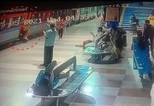 தண்டவாளத்தில் சி.க்.க இருந்த பெண்… நொடிப்பொழுதில் காப்பாற்றிய ரயில்வே காவலர்..!