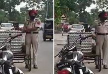 முட்டைகளை நைசாக தி.ரு.டி வசமாக சி.க்கிய போலீஸ்காரர்-காவல் காக்க வேண்டியவரே களவாணியாக மாறிய காட்சி!!