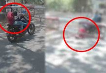 சோதனைச்சாவடியில் பைக்கை நிறுத்தாமல் சென்ற இளைஞர் : மனதை ரணமாக்கிய காட்சி!!