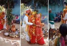 அத்தை மகள்கள் 2 பேரை காதலித்து ஒரே நேரத்தில் திருமணம் செய்து கொண்ட இளைஞன்!! சுவாரஸ்சிய தகவல் !!