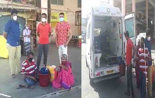 குணமடைந்த தாயும், பார்வையற்ற மகனையும் பேருந்து நிலையத்தில் விட்டு சென்ற அரசு ஊழியர்கள்… நேர்ந்த விபரீதம்!!