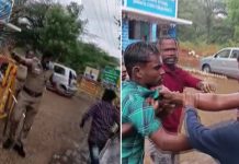 கு.டிபோ.தையில் இருசக்கர வாகனத்தில் வந்த இ.ளை.ஞர்கள் காவலர்களை தா.க்.கும் வீடியோ காட்சிகள்!!