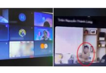 ஆன்லைன் வகுப்பில் பெண்ணுடன் தனிமையில் இருந்த மாணவர்: வெளியான முகம்சுழிக்கும் காட்சியால் அதிர்ச்சி!!