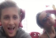 மகனின் ஆசைக்காக ரோலர் கோஸ்டரில் ஏறிய தாய் : அடுத்த சில நொடிகளில் நேர்ந்த சோகம்!!