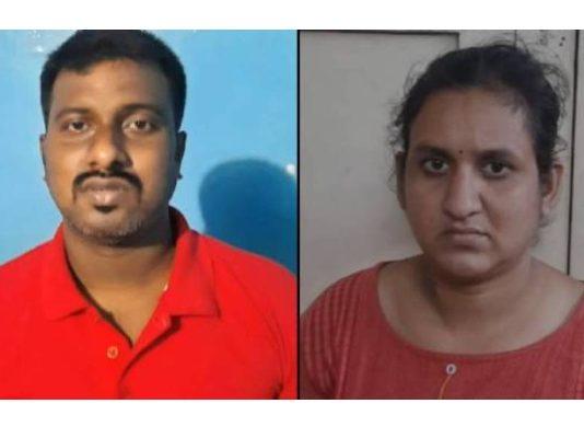 கணவன், மனைவி சேர்ந்து செய்த கேவலமான செயல்: துரத்தி பிடித்து தர்ம அ.டி கொடுத்த மக்கள்!!