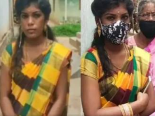 மனைவியை பிரிய நினைத்த கணவர்.. இளம்பெண் எடுத்துள்ள அதிரடி முடிவு :மாமியார் வீட்டுக்கு முன்பு பரபரப்பு!!