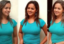 எவ்வளவு பெரிய பொட்டு…. பாவனாவின் மார்க்கமான லேட்டஸ்ட் ஹாட் போட்டோ!!