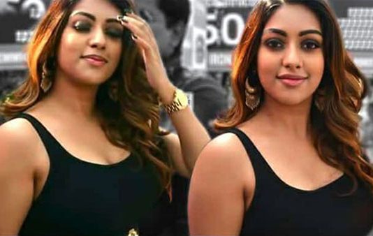 லிட்டர் லிட்டரா அழகு கூடிக்கிட்டே போகுது… ரசிகர்களை சொக்கவைத்த அனு இம்மானுவேல்!!