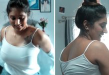 பாத்தா சொர்க்கமே தெரியுதுயா.. 90ML பட நடிகை பொம்மு லட்சுமி வெளியிட்ட செம ஹாட் புகைப்படங்கள்!!