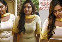 முன்னழகை எடுப்பா காட்டி இளசுகளை சூடாக்கிய லட்சுமி மேனன்!!