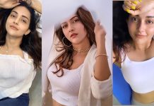 புசுபுசு ஆடையில் நச்சுனு இருக்கும் மஹிமா நம்பியார்!!