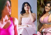 கவர்ச்சி உடையில் மொத்த அழகையும் காட்டி இளசுகளை மயக்கிய மேகா ஆகாஷ் ஹாட் போட்டோஸ்!!